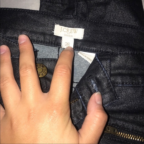 Jcrew metallic looking jeans - Picture 2 of 4